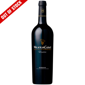 MOUTON CADET RESERVE BORDEAUX ROUGE - 750ML (OUT OF STOCK)