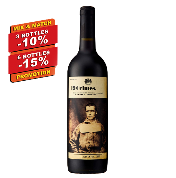 19 CRIMES RED BLEND 750ML To HOH Spirit & Wine Supplier