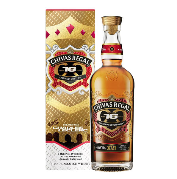 A* - CHIVAS REGAL CHARLES LECLERC 16 YEARS LIMITED EDITION  - 700ML