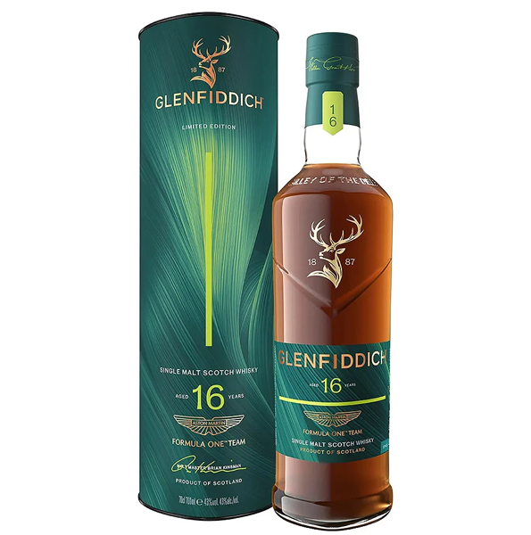 GLENFIDDICH 16 YEARS ASTON MARTIN F1 (LIMITED EDITION RELEASE NO.2) - 700ML