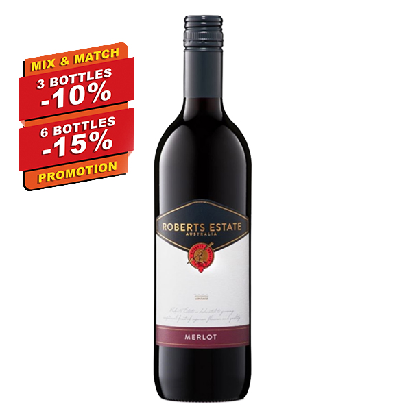 ROBERTS ESTATE MERLOT - 750ML
